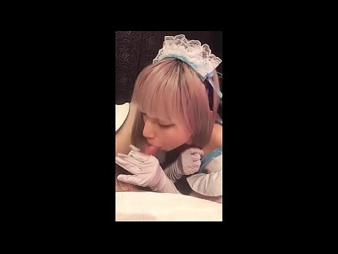 ❤️ Японски идол [mayuka], костюм на френска прислужница, част 1, свирка и дрънкане с лосион ☑ Супер порно в bg.porno-filmy.ru